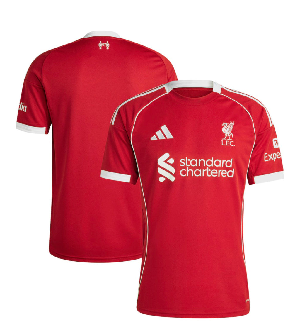 Liverpool adidas Home Shirt 2025-26