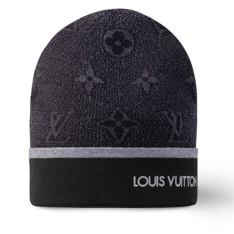 Black Louis Vuitton Beanie
